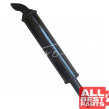 Tłumik okrągły krótki 830mm 4.1kg C-330 Emalia ANDORIA-MOT