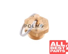 Zawór odwadniający zbiornika powietrza 1/2 BSP 1664505MP  POLMO 