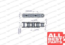 Lancuch rolkowy 10B1-96Ps nagarniacza zastosowanie Prasa Kostka Sipma Warynski
