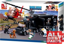 Mobilne centrum dowodzenia policji Sluban KLOCKI