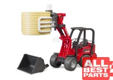 Ładowarka kompaktowa Schäffer 2630 z chwytakiem bel+1 belą okrągłą